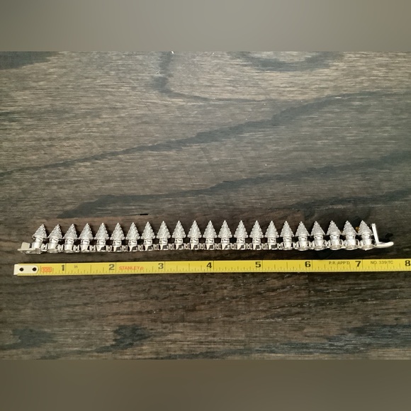 NWT NOIR AXL PAVE TREE SPIKE BRACELET - Picture 6 of 6